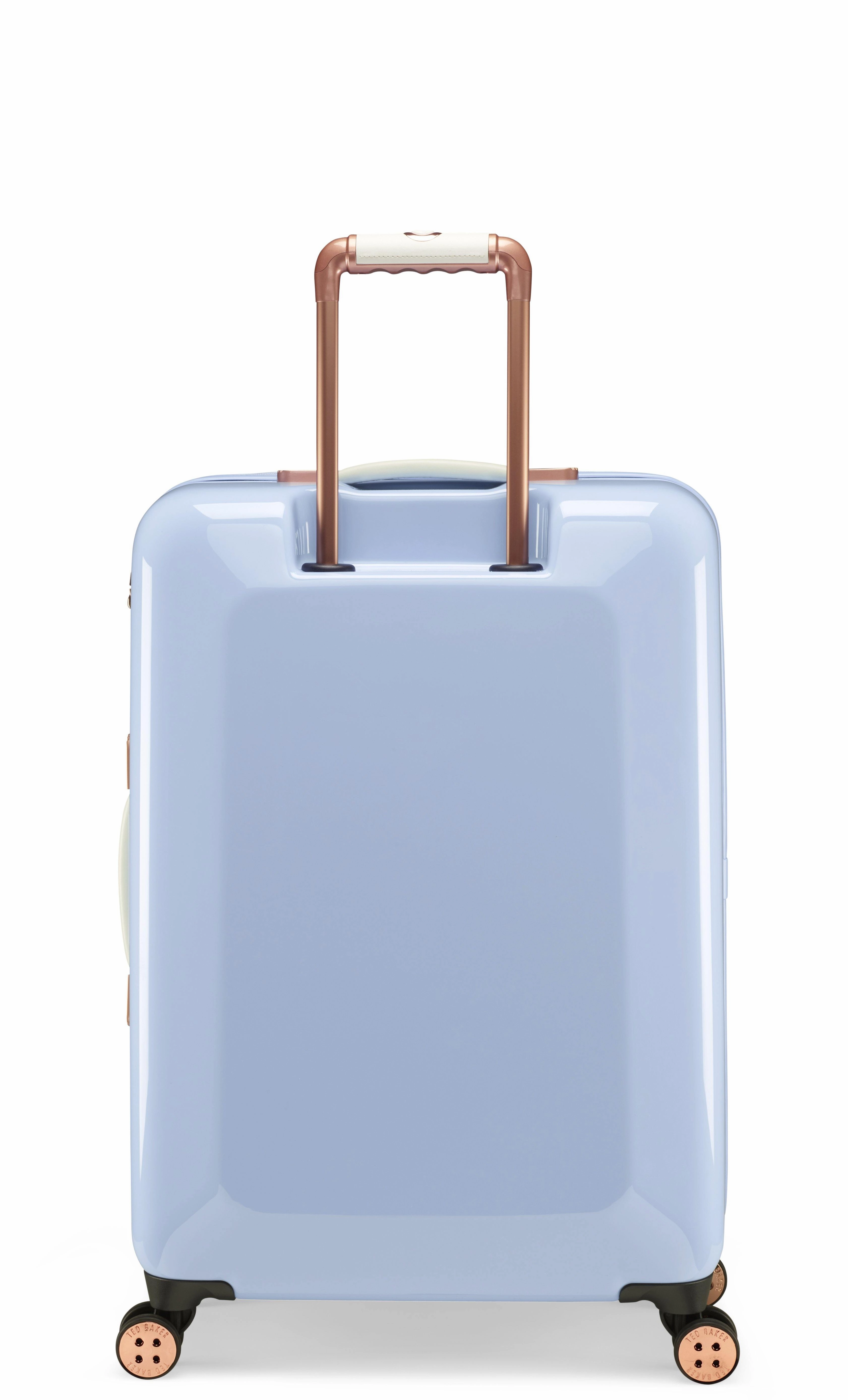 Ted baker Women's Hardside Checked-Medium 4-Wheel Medium Luggage