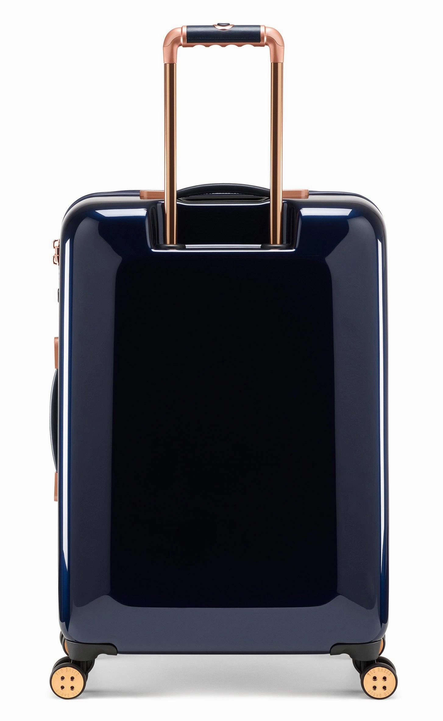 Ted baker Women's Hardside Checked-Medium 4-Wheel Medium Luggage