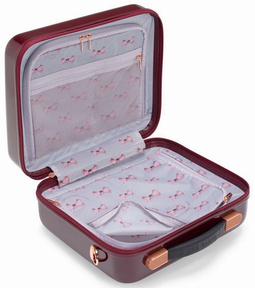 Ted Baker Women's Hardside Vanity Case -Wheel Cosmetic Bags