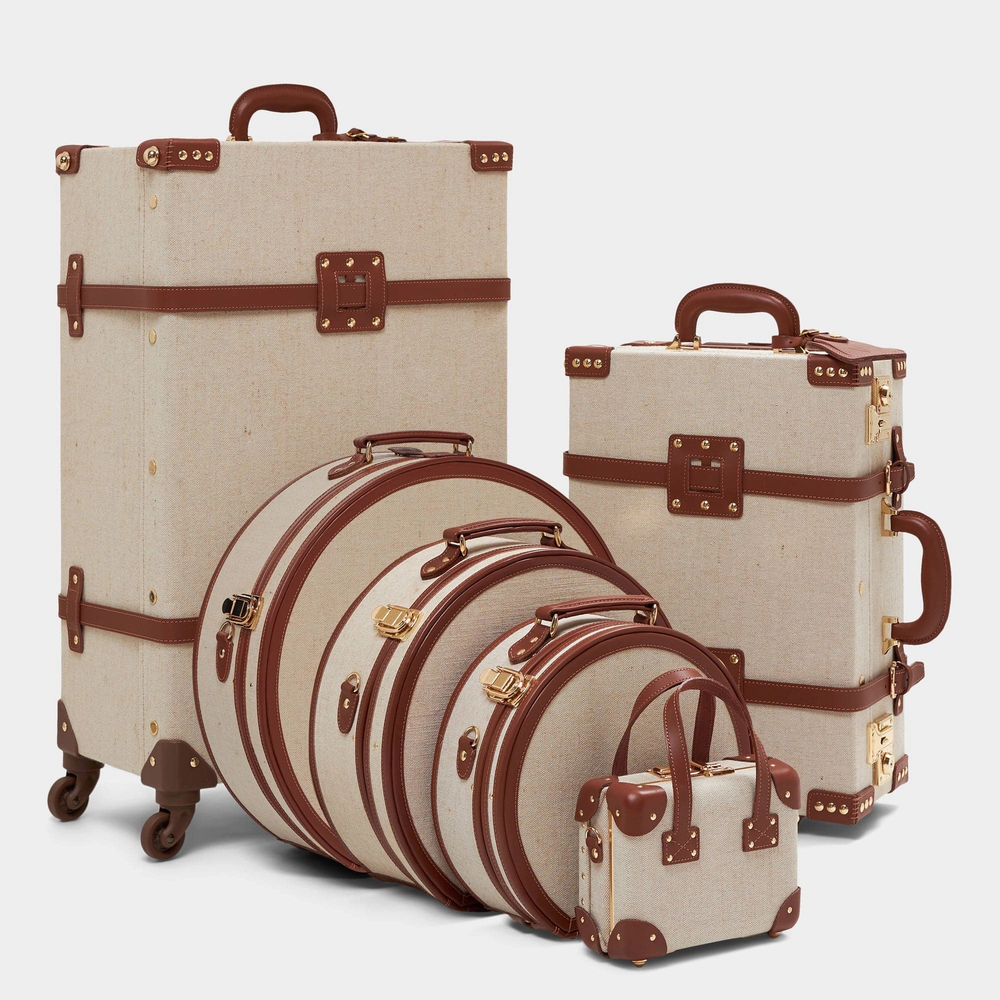 The Editor - Brown Hatbox Deluxe