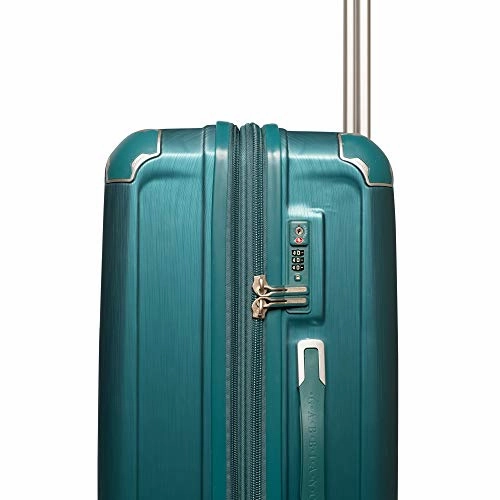 The Gabrielle Collection 3 Piece Hardside Spinner Luggage Set (Green)