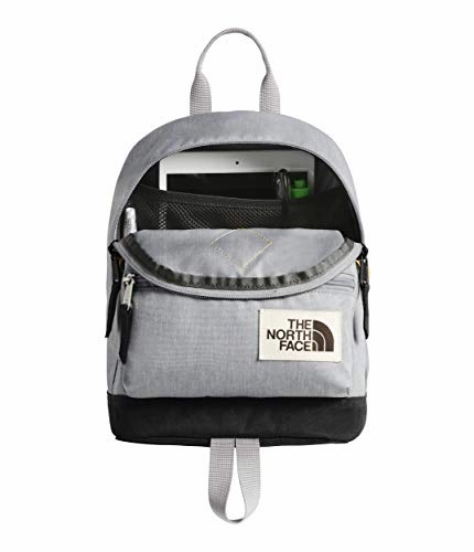 The North Face Mini Mini Berkeley, Mid Grey Light Heather/TNF Black Heather, OS
