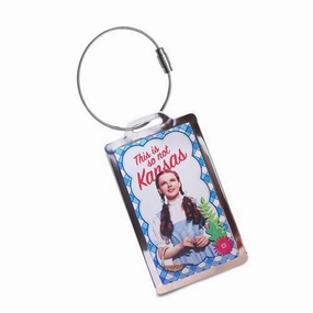 The Wizard Of Oz Metal Luggage Tag