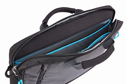 Thule Stravan Tsda-115 Nylon Deluxe Attache 15" Macbook Laptop Notebook Bag - Gray