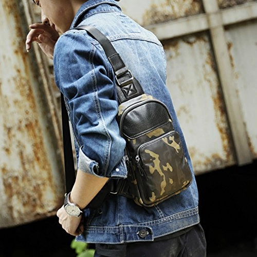 Tidog Casual Camouflage Man Fashon Chest Bag