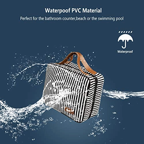 Toiletry Bag, WDLHQC Travel Hanging Makeup Bag ,Waterproof Large Cosmetic Make up Organizer for Travel Accessories Kit,Bathroom Shower,Gifts for Her/Women,Men
