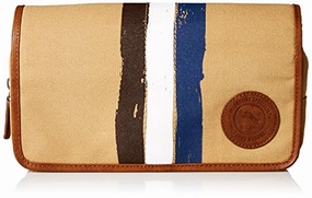 Tommy Bahama Men's Canvas Folding Travel Kit-khaki, One Size