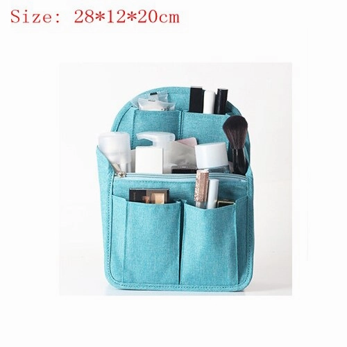 Travel Backpack liner Organizer Insert Bag in Bag Compartment sorting bag packing cubes Handbag Storage Travel accessories