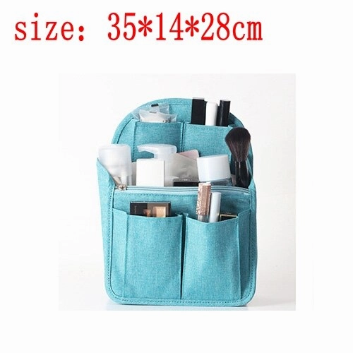 Travel Backpack liner Organizer Insert Bag in Bag Compartment sorting bag packing cubes Handbag Storage Travel accessories