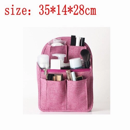 Travel Backpack liner Organizer Insert Bag in Bag Compartment sorting bag packing cubes Handbag Storage Travel accessories