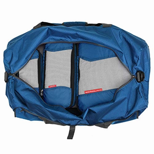 Travel Packing Cubes, Luggage Organizers L M 2Slim Laundry Bag Deep blue
