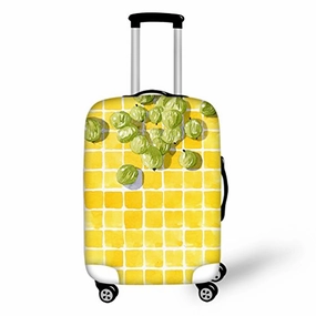 Travel Suitcase Protector Personalized Design Print Cover Fit 18-32 Inch Luggage