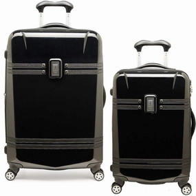 TravelPro Crew 10 Hardside 2 Piece Set 21 and 25 Expandable Spinners