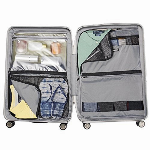 Travelpro Crew 11 2 Piece Set (21" And 25"  Hardside Spinners), Silver