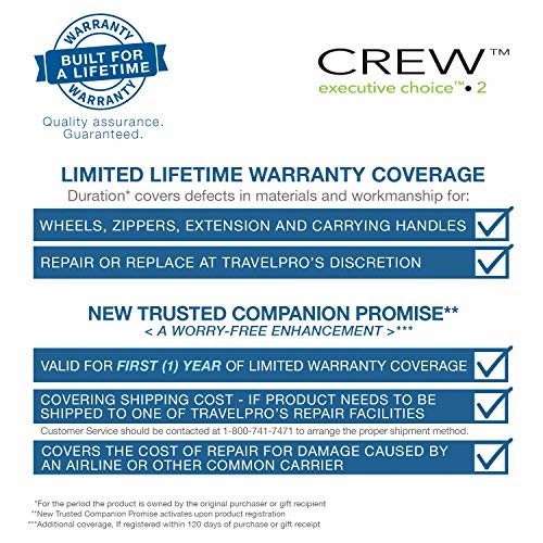 Travelpro Crew Executive Choice 2 Wheeled Brief bag, 17-in with USB port