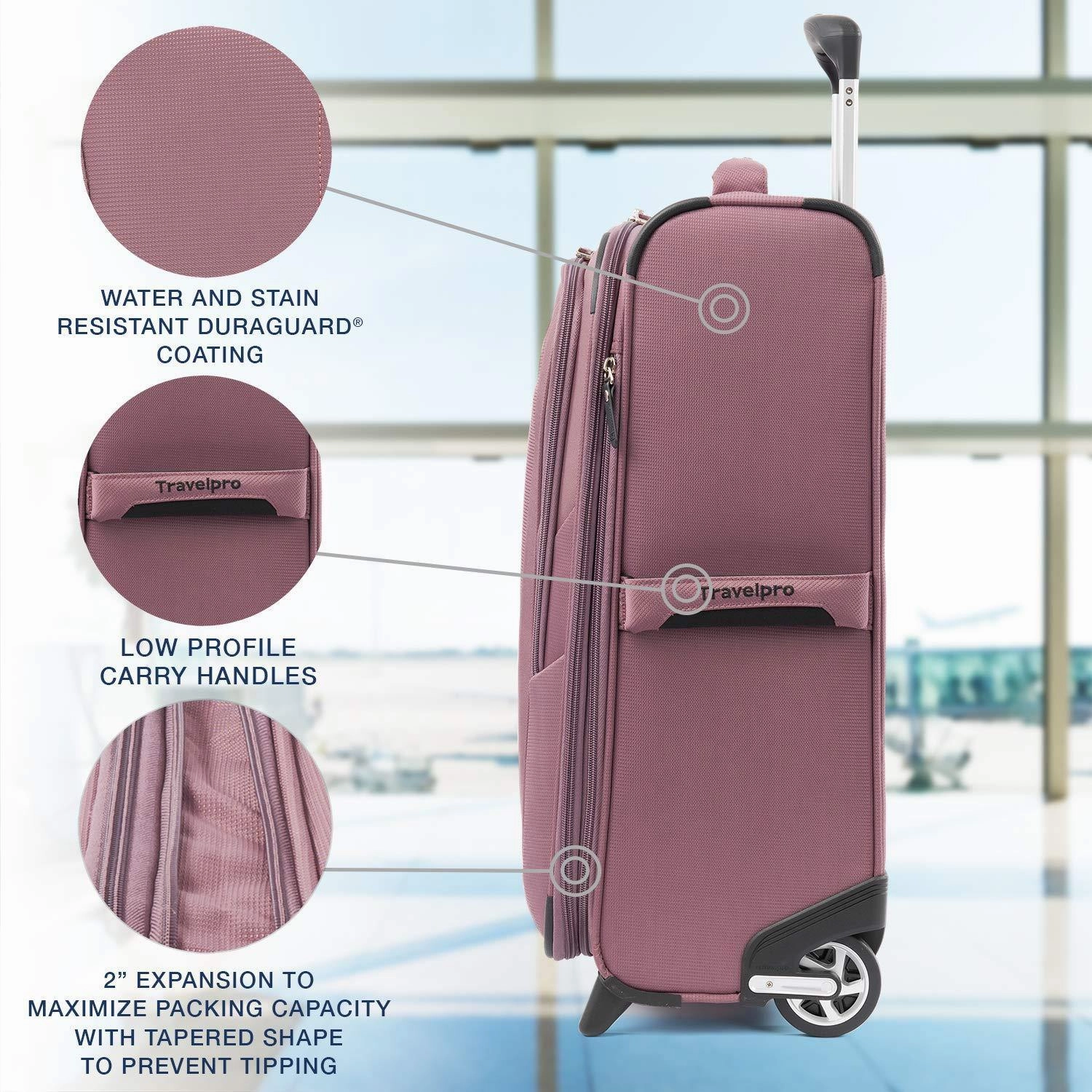 TravelPro Maxlite 5 22" 2-Wheel Carry-On Luggage