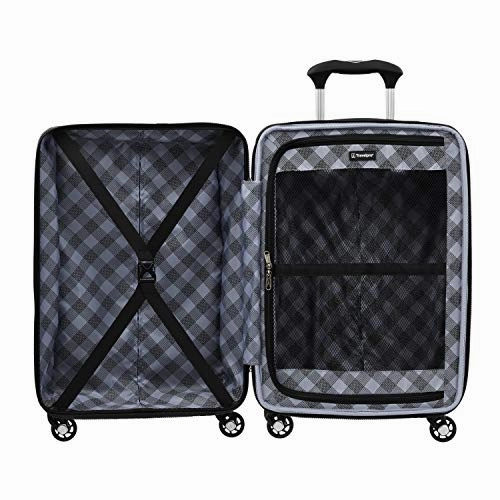 Travelpro Maxlite 5 Hardside 3-PC Set: Exp. C/O and 25-Inch Spinner with Travel Pillow (Black)