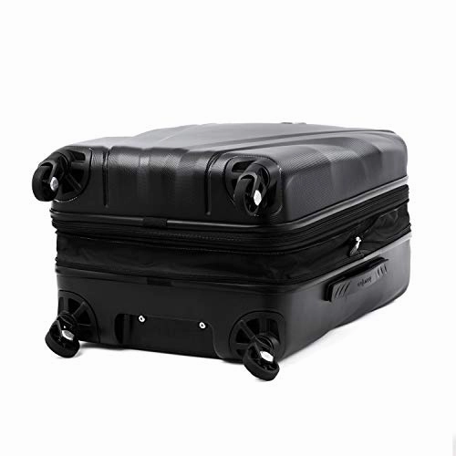 Travelpro Maxlite 5 Hardside 3-PC Set: Exp. C/O and 25-Inch Spinner with Travel Pillow (Black)