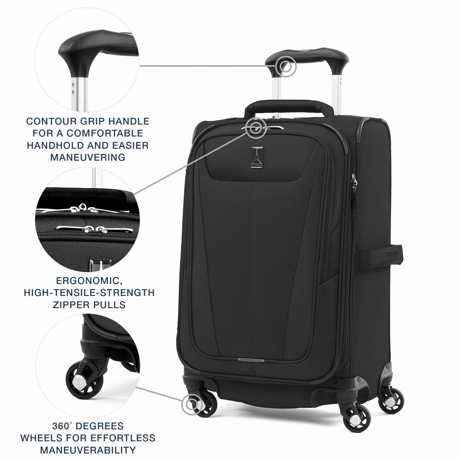 Travelpro Maxlite 5  Lightweight 21" Expandable Carry-On Spinner