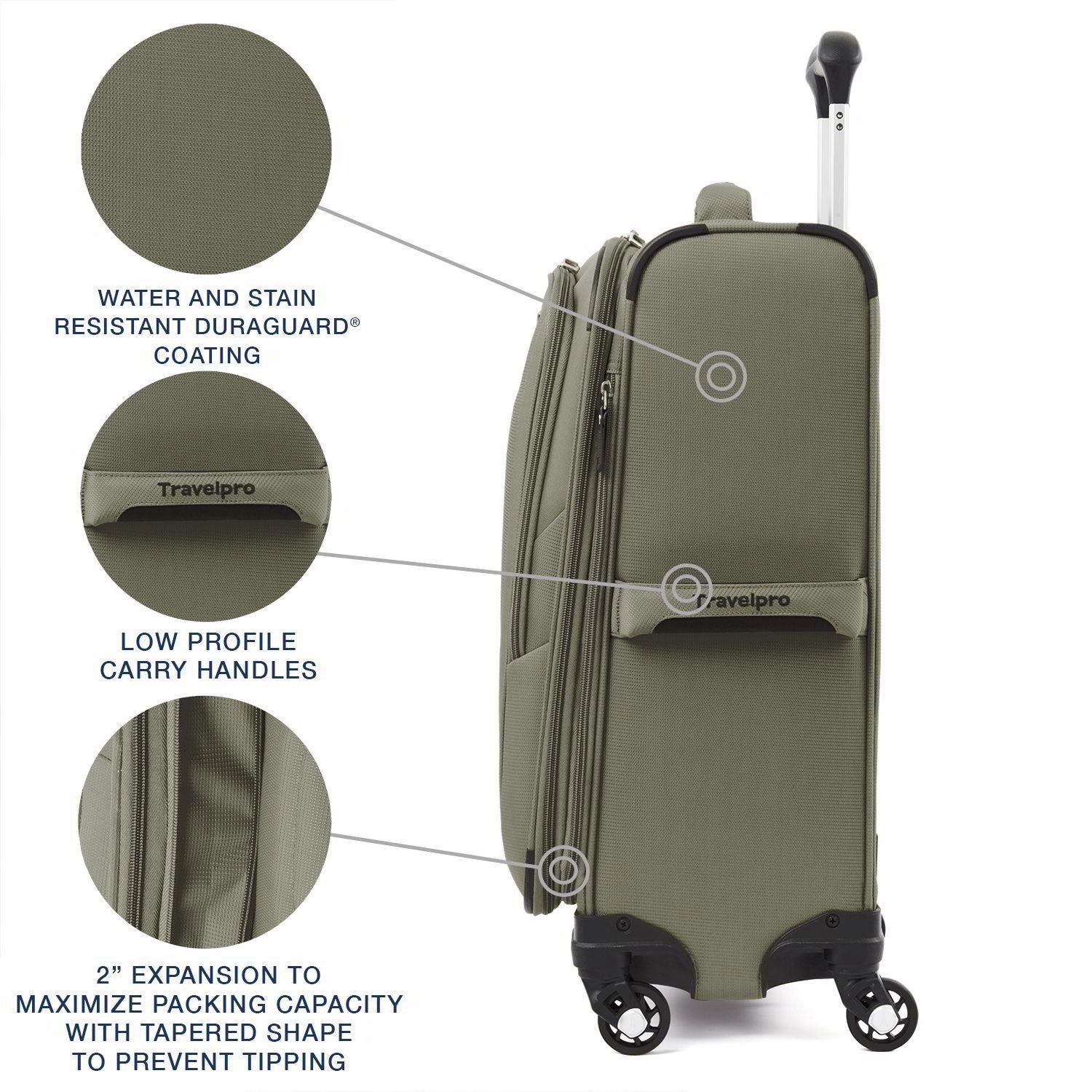 Travelpro Maxlite 5  Lightweight 21" Expandable Carry-On Spinner