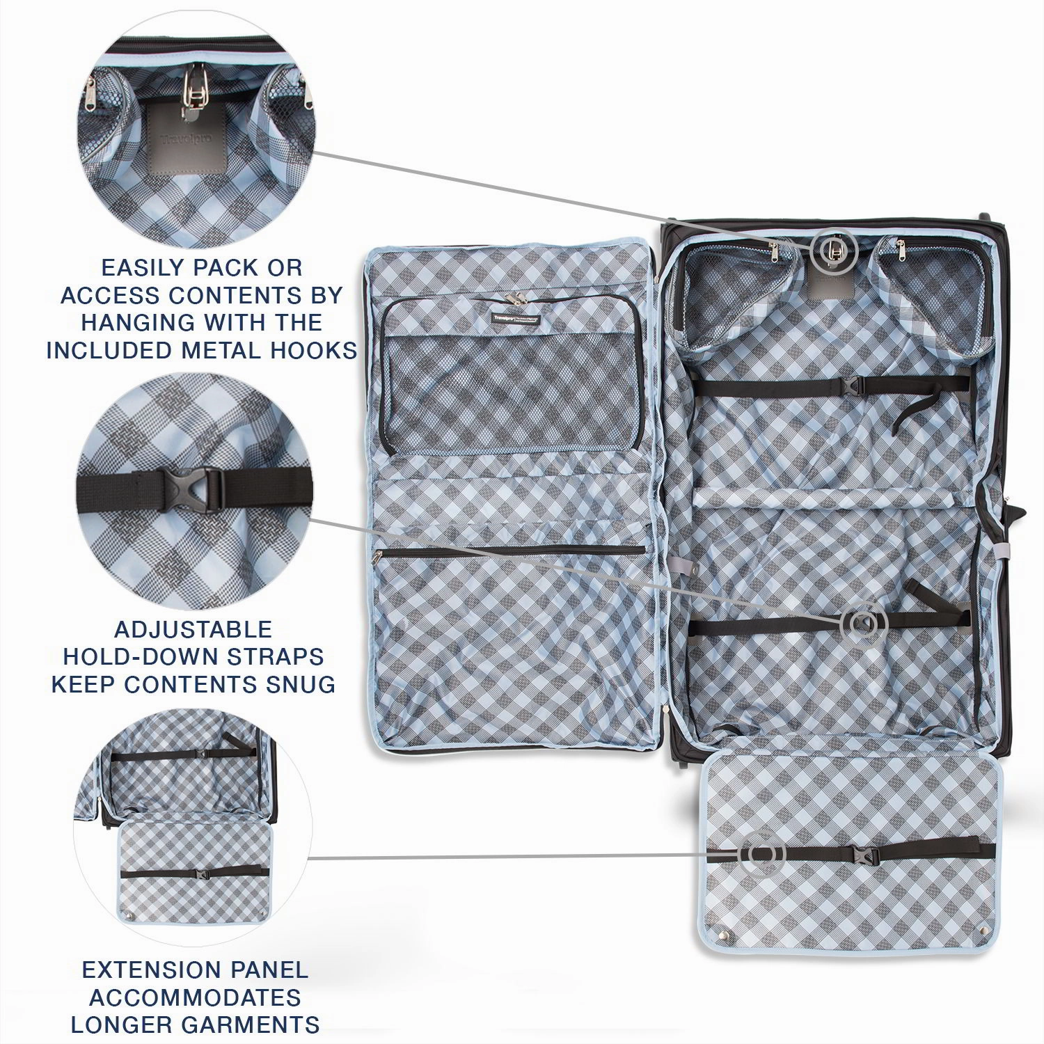 Travelpro Maxlite 5 Lightweight Carry-On Rolling Garment Bag