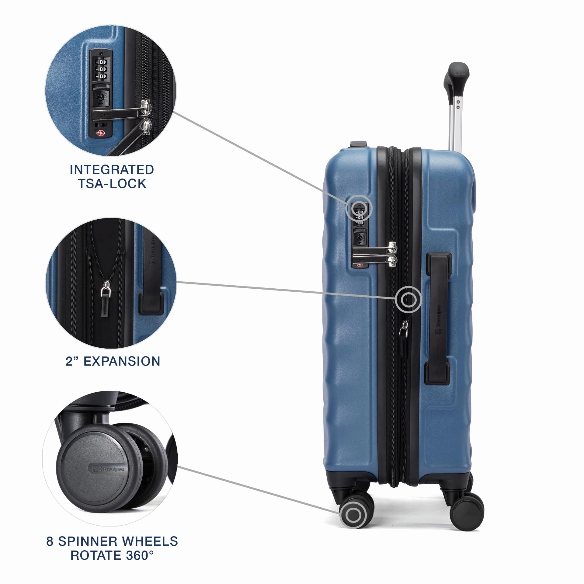 Travelpro Maxlite Air V2 Compact Carry On 20" Hardside Expandable Luggage