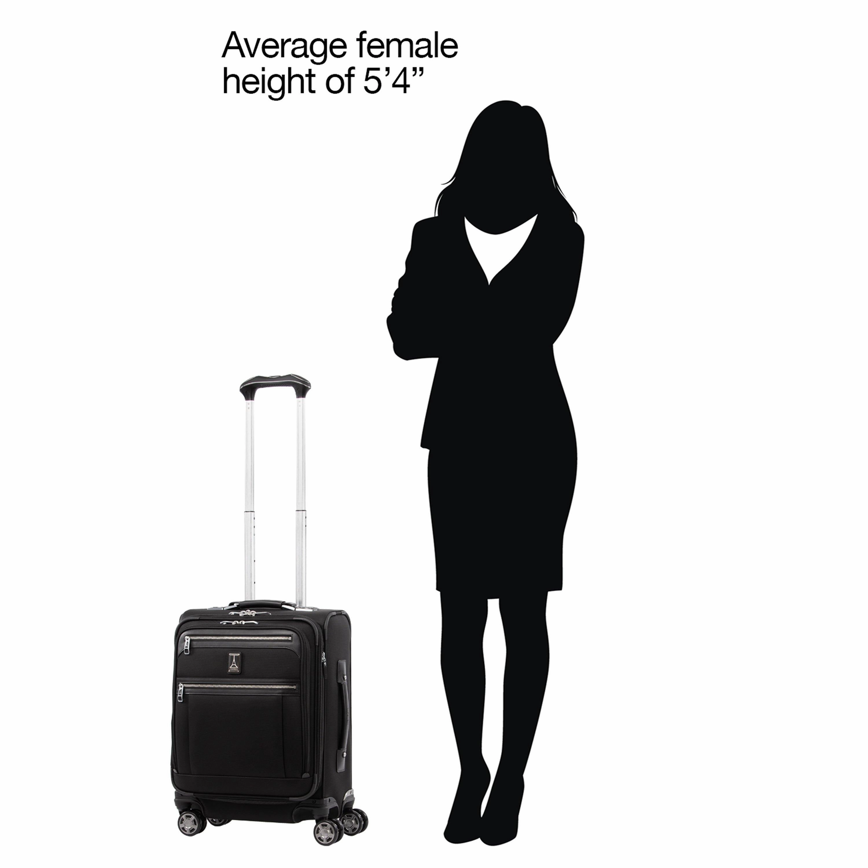 TravelPro Platinum Elite 19" 4-Wheel Carry-On Luggage