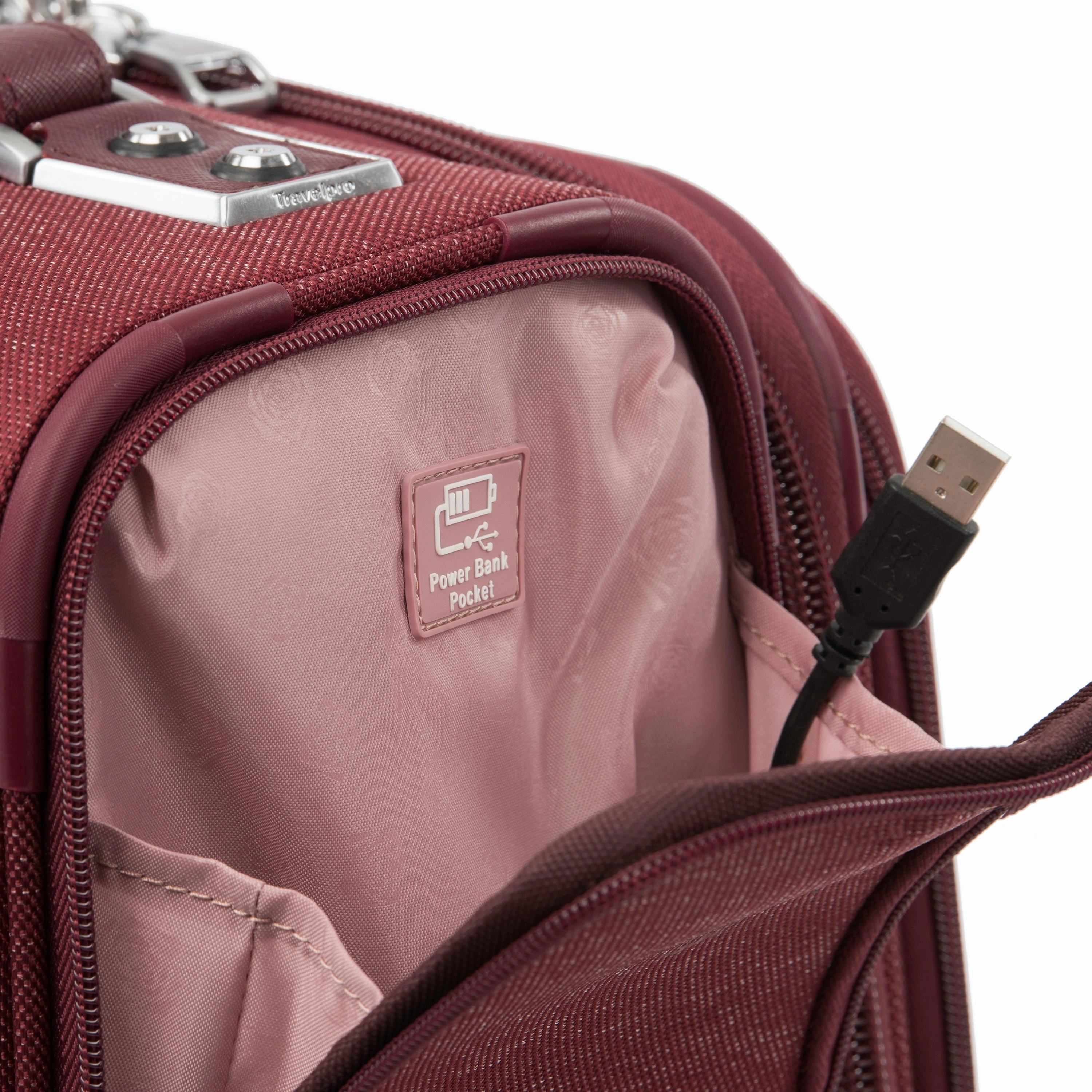 TravelPro Platinum Elite 19" 4-Wheel Carry-On Luggage