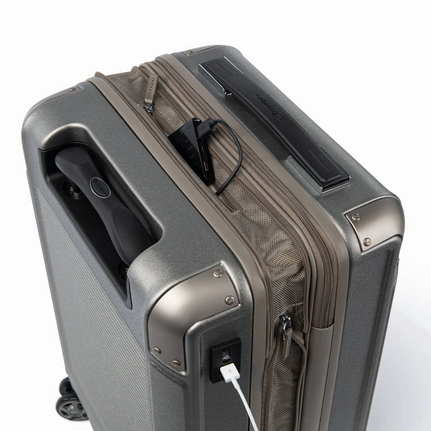 Travelpro Platinum Elite Compact Carry-On Expandable Hardside Spinner Luggage