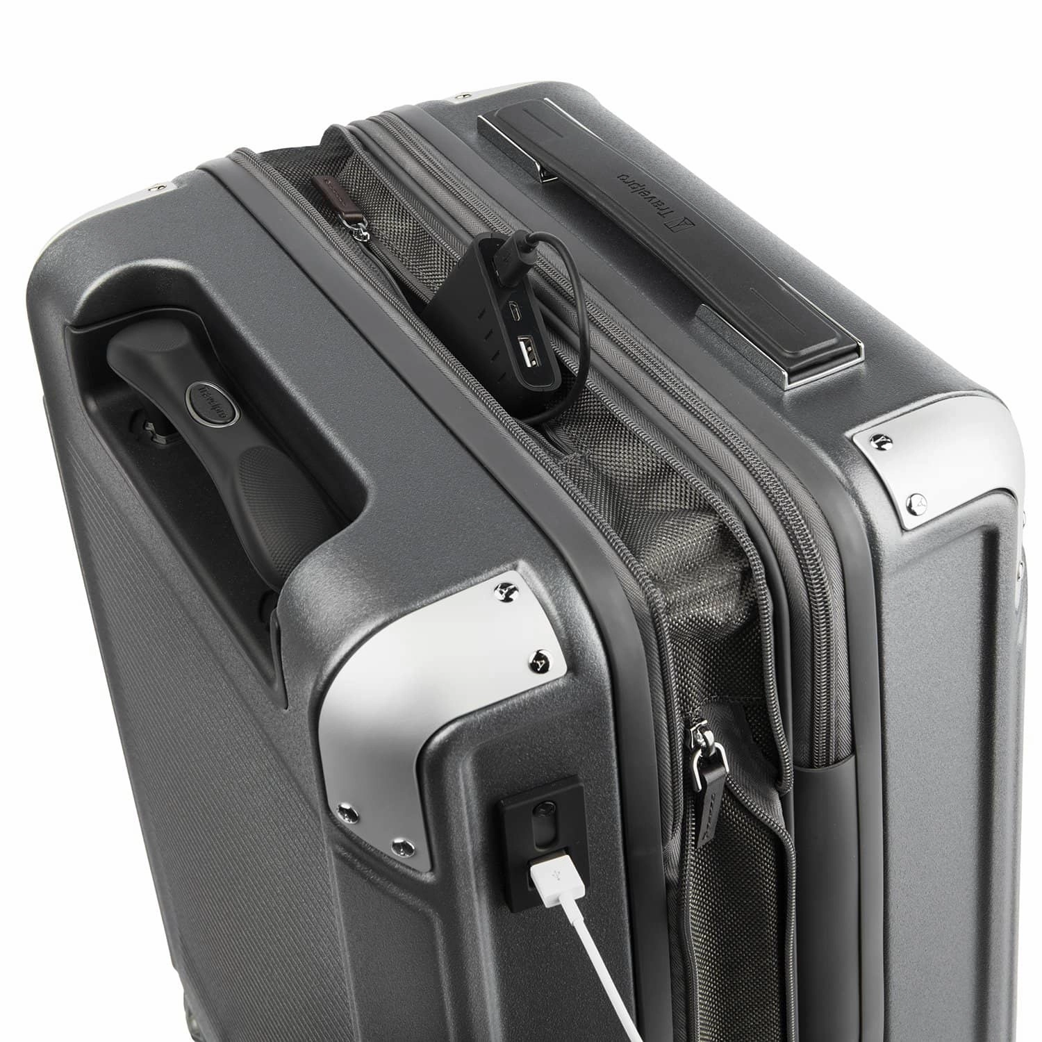 Travelpro Platinum Elite Compact Carry-On Expandable Hardside Spinner Luggage