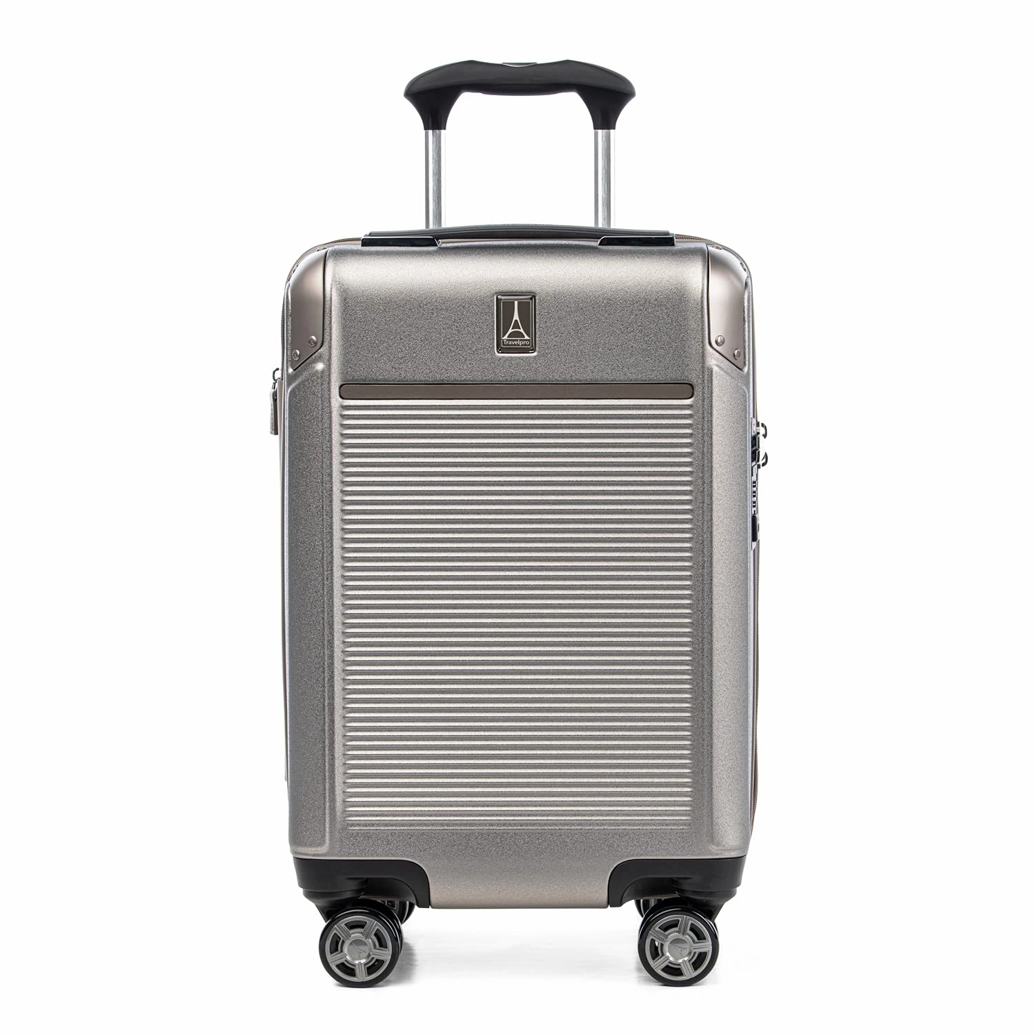 Travelpro Platinum Elite Hardside Expandable Spinner Wheel Luggage TSA Lock Hard Shell Polycarbonate Suitcase, Compact Carry on 20-Inch
