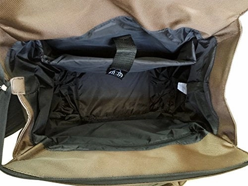 Trendy Flyer Computer/Laptop Rolling Bag 2 Wheel Case Plain Brown