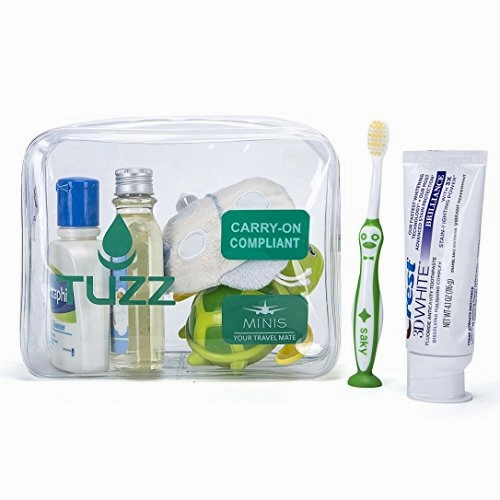 Tsa Approved Clear Travel Toiletry Bag Quart Bags With Zipper For Men Women | Airline 3-1-1 Carry
