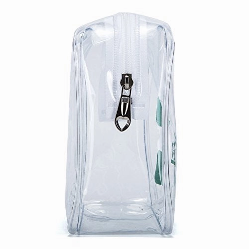 Tsa Approved Clear Travel Toiletry Bag Quart Bags With Zipper For Men Women | Airline 3-1-1 Carry