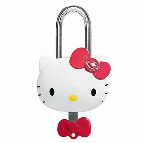 Tsa Approved Padlock - Hello Kitty - Girls Tsa Keyed Luggage Lock, 1.5 Inch Wide