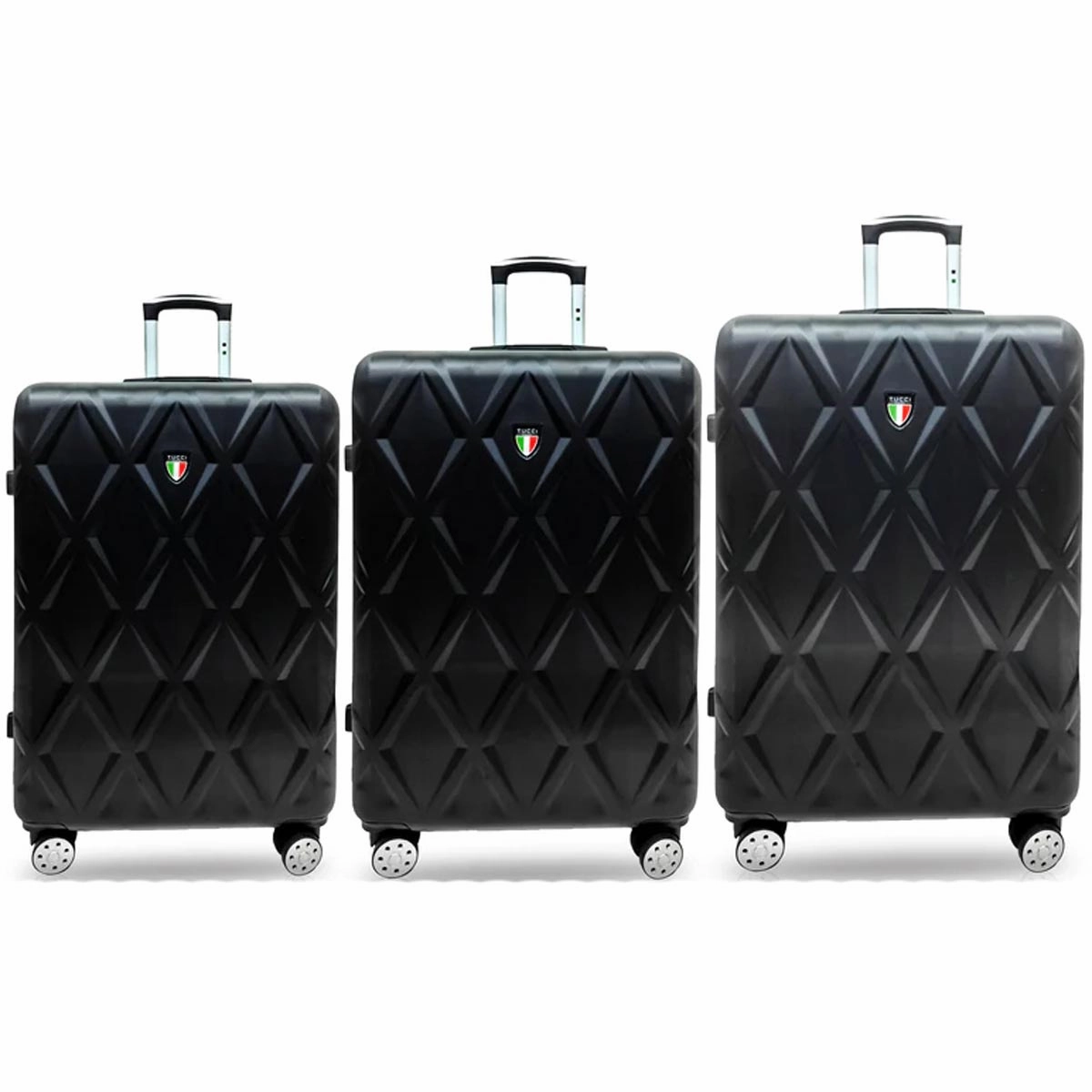 Tucci Alveare T0328 ABS 3pc Luggage Set