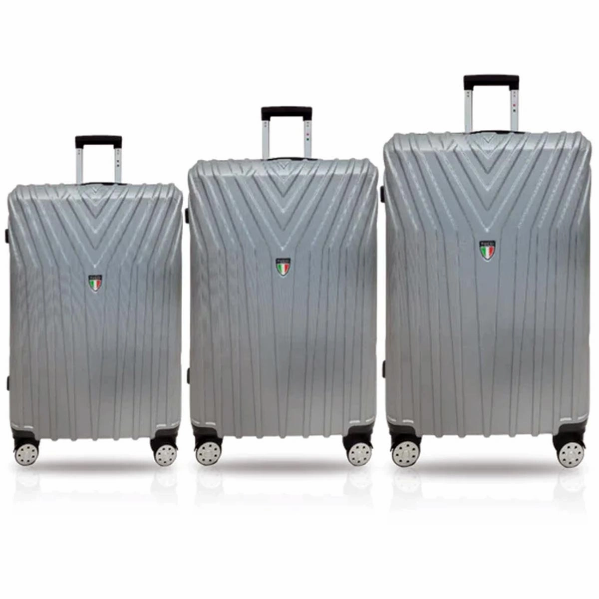 Tucci Bordo T0323 ABS 3pc Luggage Set