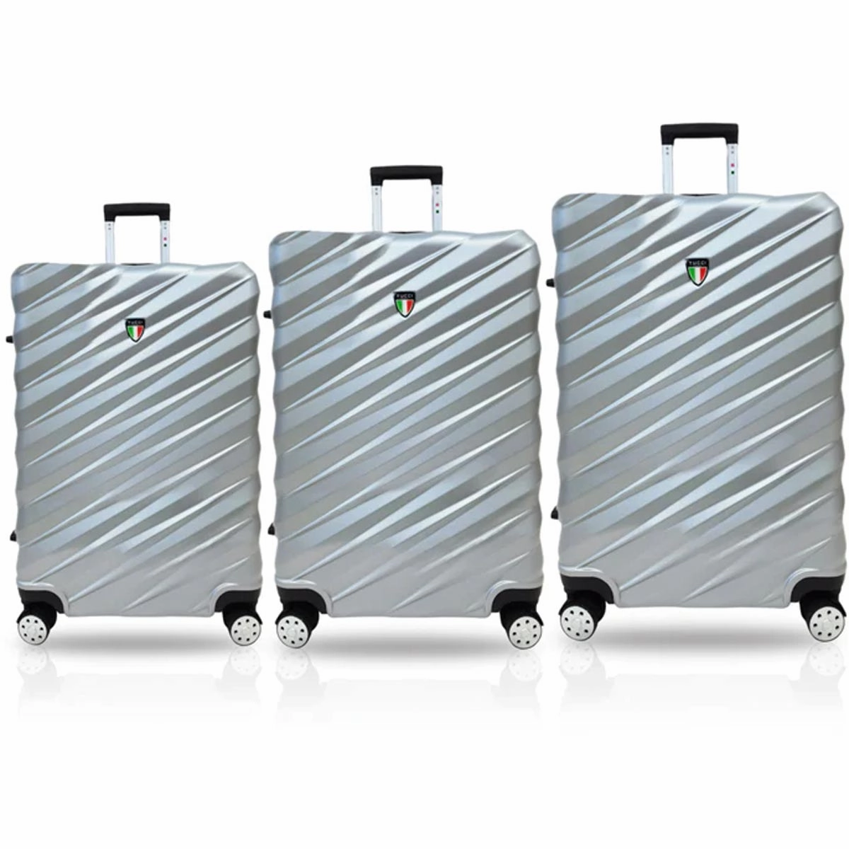 Tucci Storto T0324 ABS 3pc Luggage Set