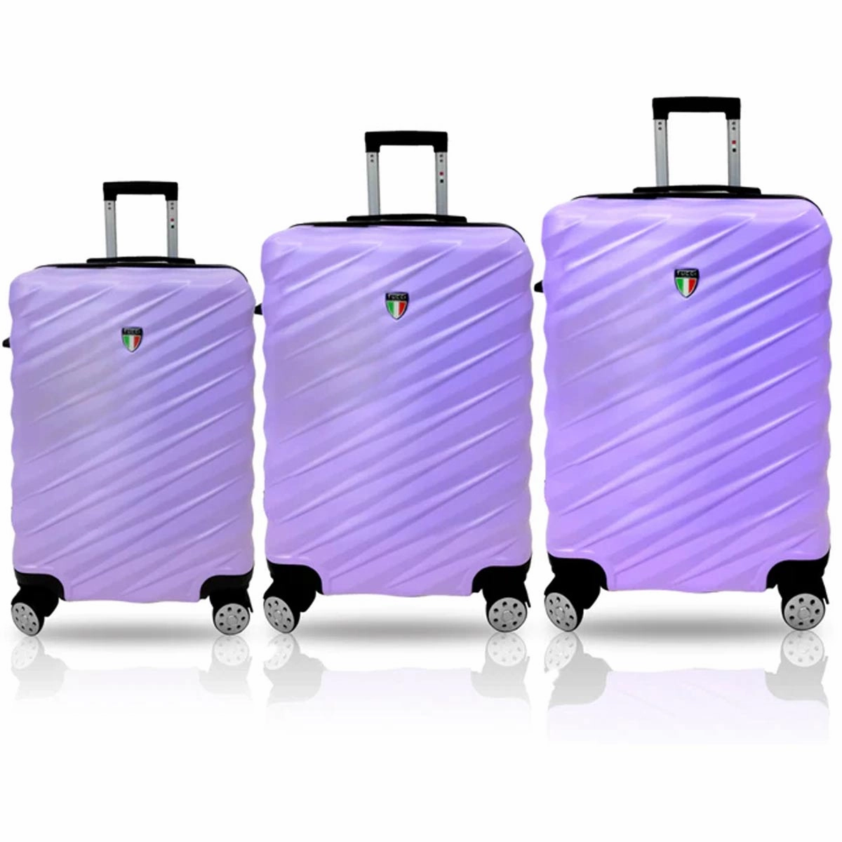 Tucci Storto T0324 ABS 3pc Luggage Set