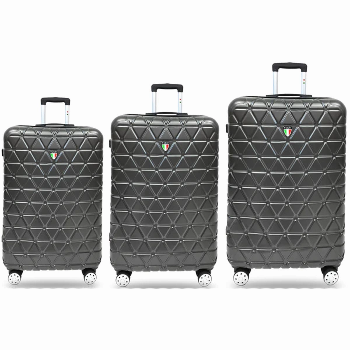 Tucci Tessere T0325 ABS 3pc Luggage Set