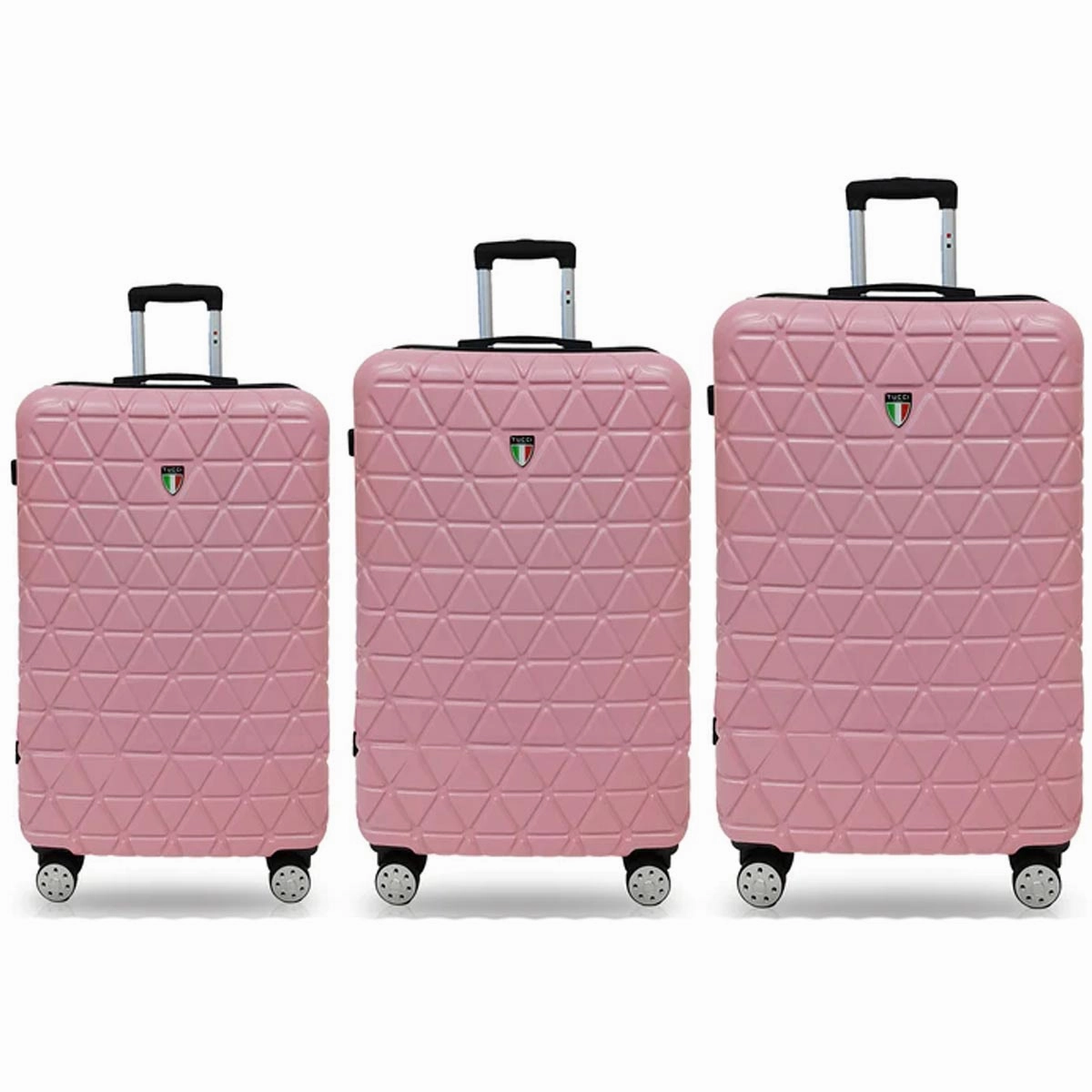 Tucci Tessere T0325 ABS 3pc Luggage Set