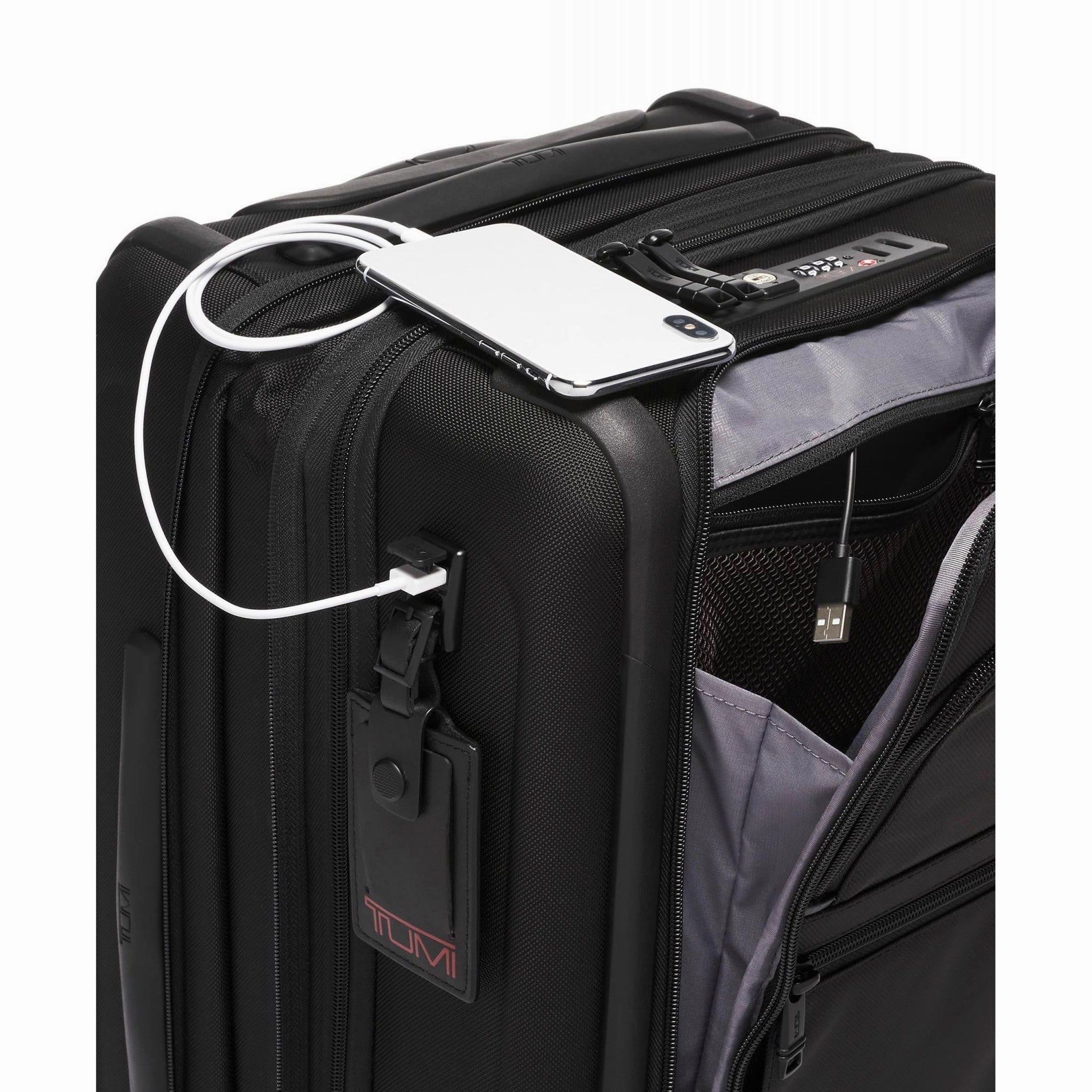 TUMI Alpha 3 International Expandable 4 Wheel Carry-On
