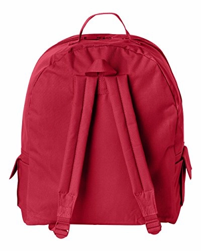 Ultraclub Accessories Backpack On A Budget 7707 -Red One