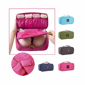 Undergarment And Toiletry Organizer Bag