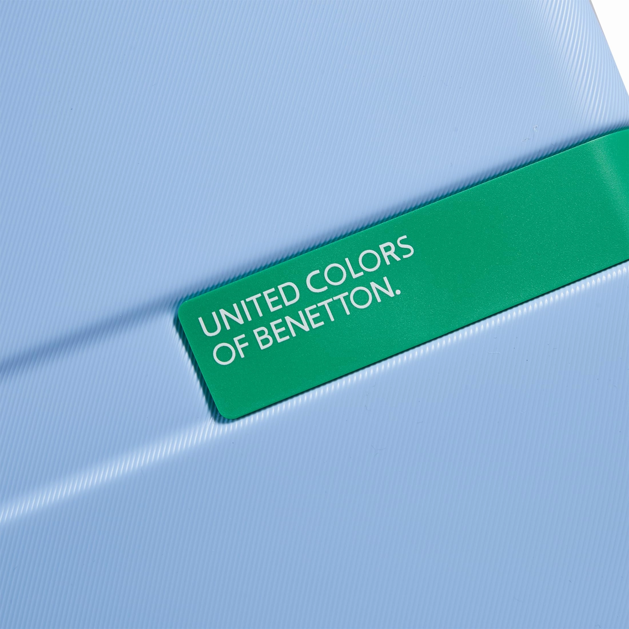 United Colors of Benetton Now Hardside Luggage with Spinner Wheels (3 Piece Set 19/23/27 Inch)