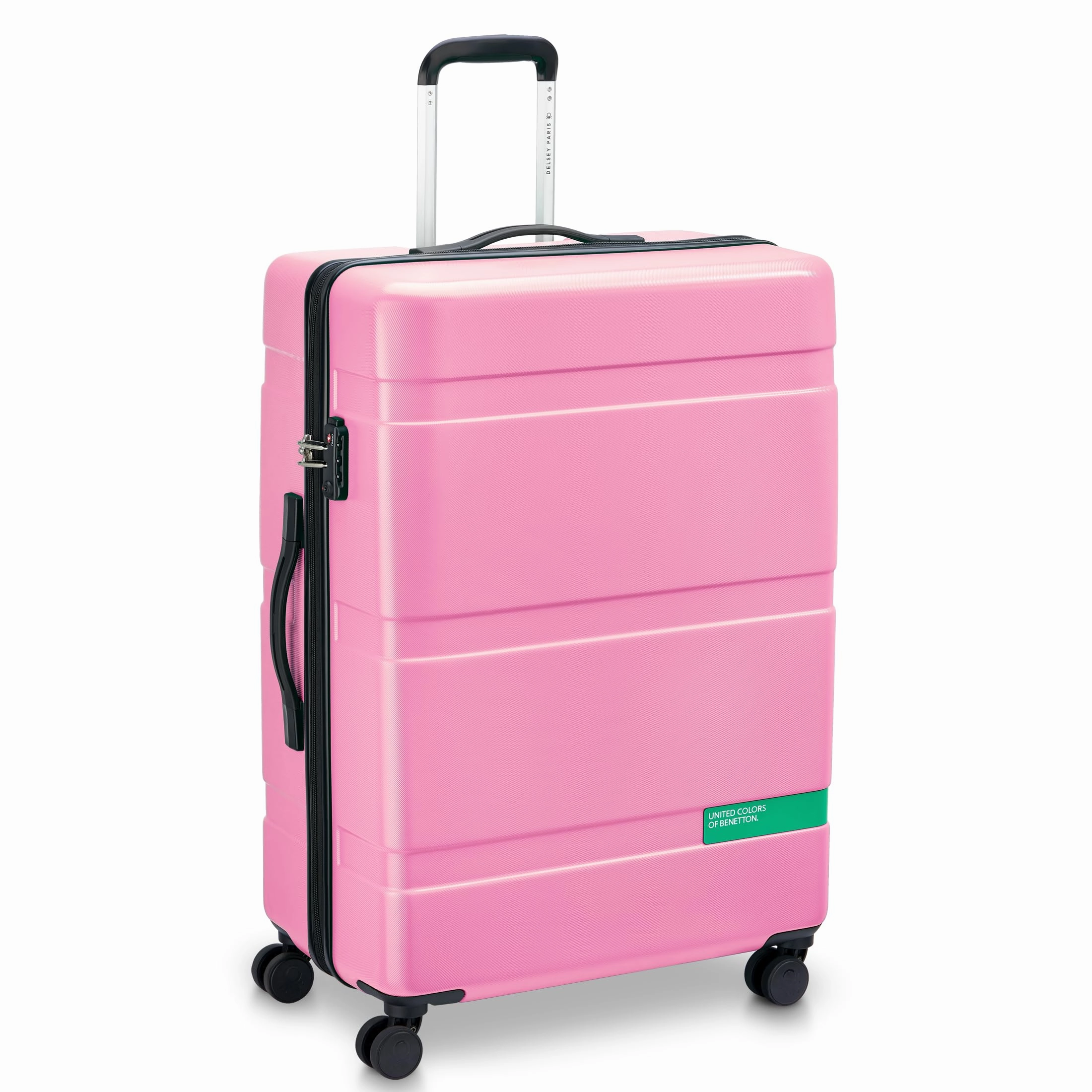United Colors of Benetton Now Hardside Luggage with Spinner Wheels ( 2 Piece Set 19/27 Inch)