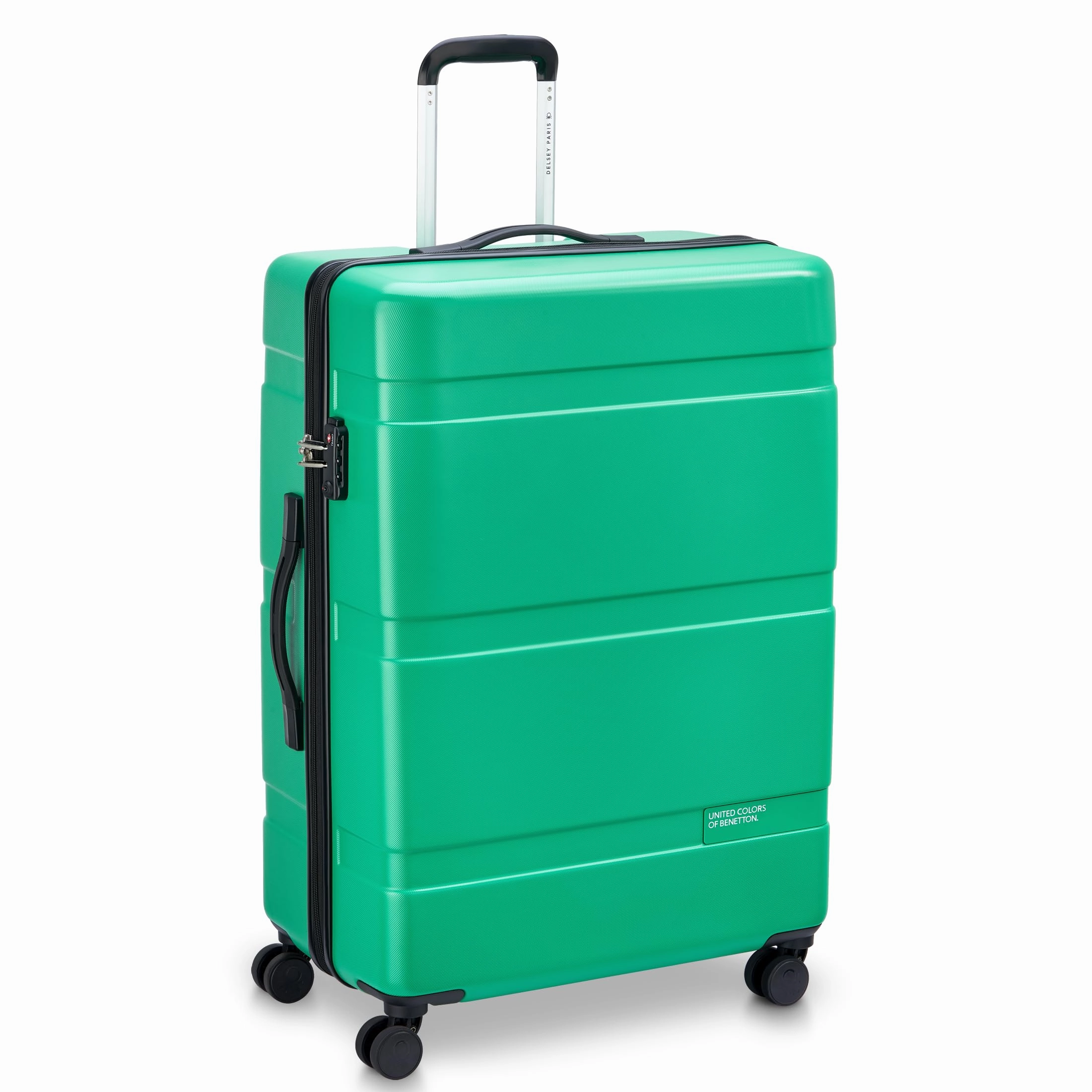 United Colors of Benetton Now Hardside Luggage with Spinner Wheels ( 2 Piece Set 19/27 Inch)
