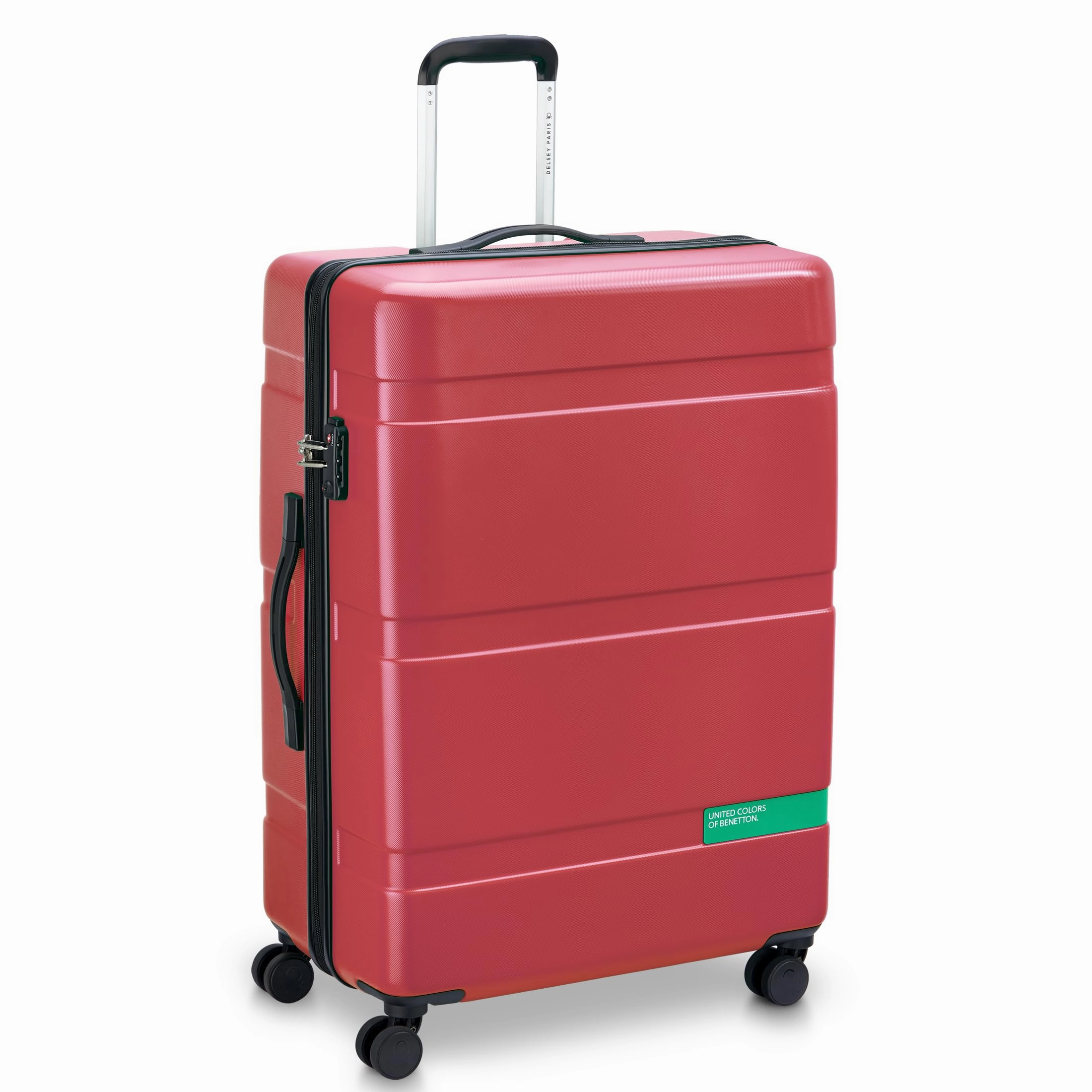 United Colors of Benetton Now Hardside Luggage with Spinner Wheels ( 2 Piece Set 19/27 Inch)