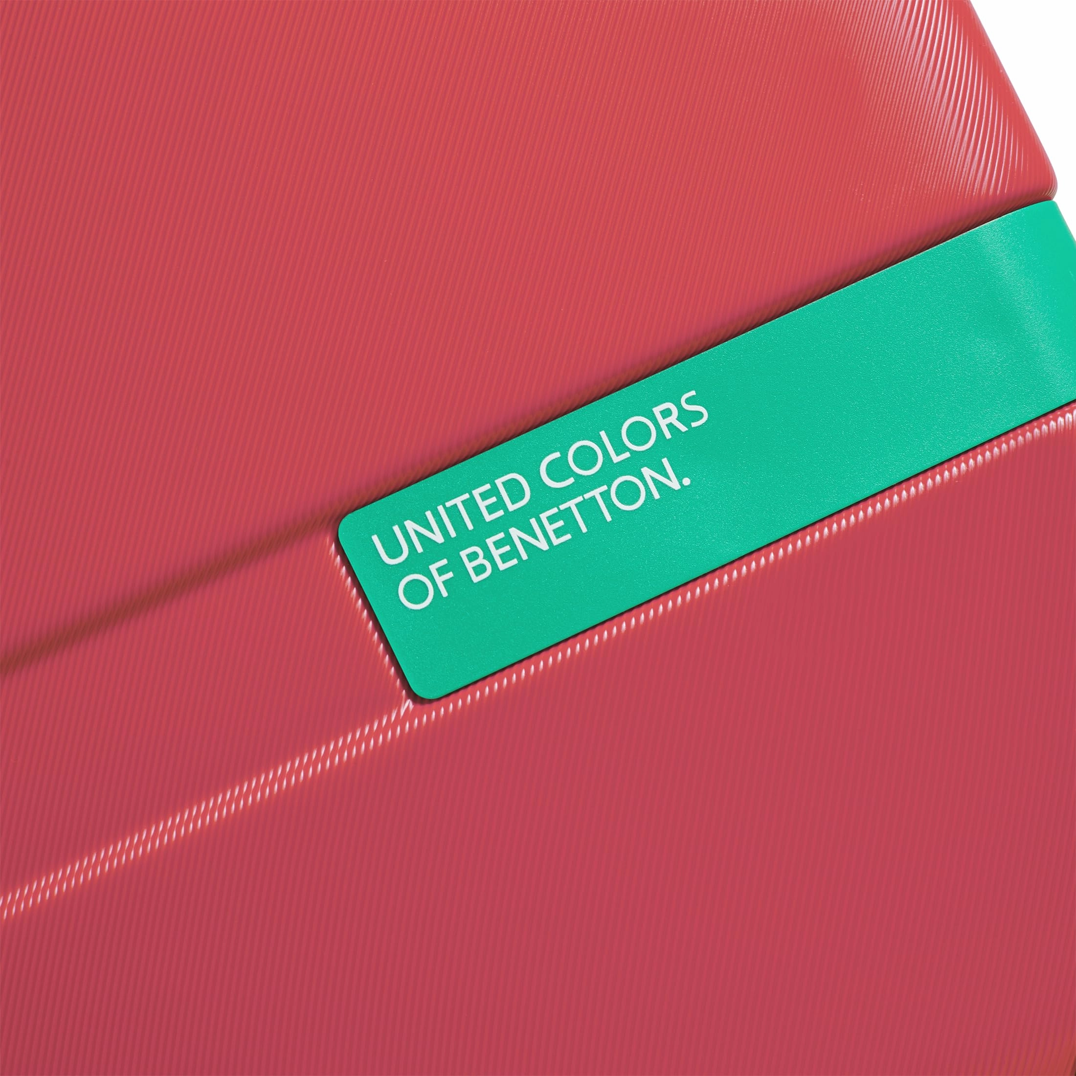 United Colors of Benetton Now Hardside Luggage with Spinner Wheels ( 2 Piece Set 19/27 Inch)