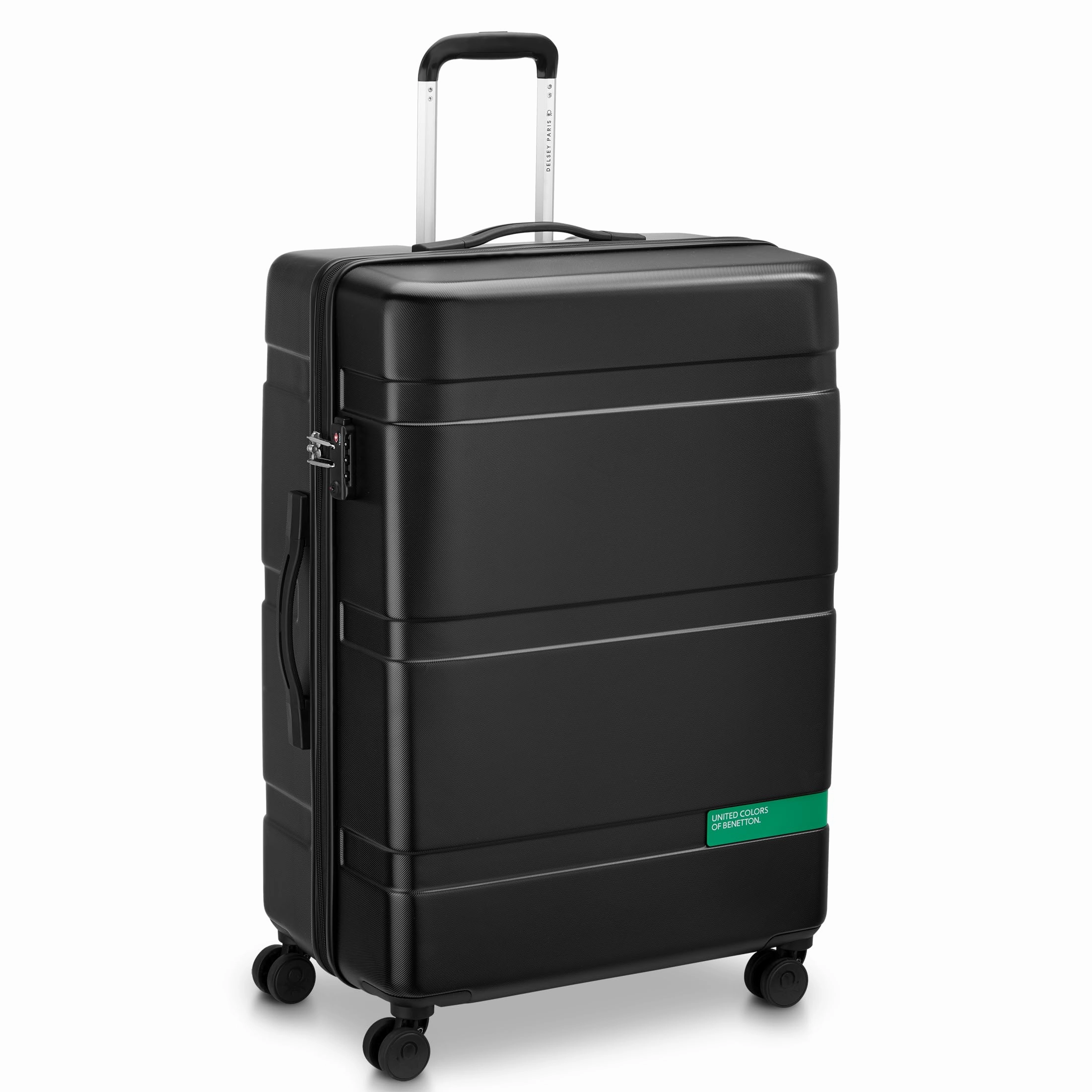 United Colors of Benetton Now Hardside Luggage with Spinner Wheels ( 2 Piece Set 19/27 Inch)